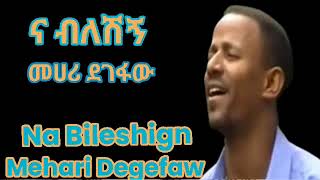 መሀሪ ደገፋውና ብለሽኝMehari DegefawNa Bileshign [upl. by Anelej]