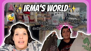 WORLD OF IRMA💚  Lash Extensions Shopping Birthday Haul [upl. by Arihas]