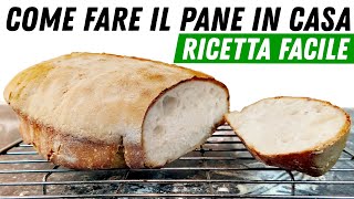 🥖Pane FATTO IN CASA Come In Panetteria 🍞 Ricetta Facile In Pochi Minuti [upl. by Raffaello]