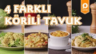 4 Farklı Körili Tavuk Tarifi  Onedio Yemek  Tek Malzeme Çok Tarif [upl. by Bores]