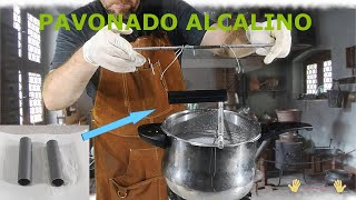 Como hacer un Pavonado alcalino casero [upl. by Melleta813]