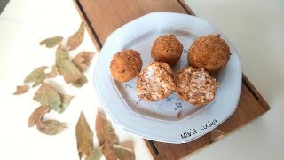 Ricetta veloce arancina alla carne  arancino alla carne [upl. by Ruffi]