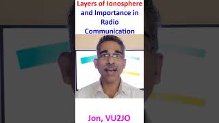 Layers of Ionosphere and Importance in Radio Communication [upl. by Ellersick]