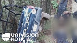 Indignación en México por los videos de la mortal emboscada a cuatro policías [upl. by Eves]