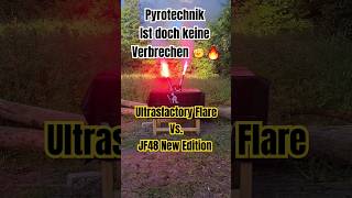 Torcia Manna Flare VS JF48 New Editon  pyrofanatiker87 pyro fireworks pyrotechnics vuurwerk [upl. by Bertsche]