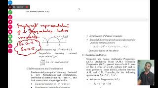 isc class 11 maths reduced syllabus class 11 maths revised syllabus deleted portion 20232024 [upl. by Ib]