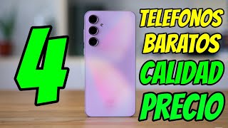 ¡TOP 4 Mejores Teléfonos Baratos CalidadPrecio en 2024 – ¡Imprescindibles [upl. by Holly424]