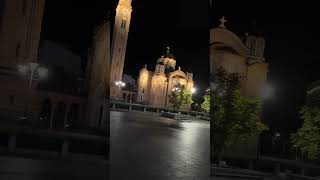 Banja Luka  church at night [upl. by Leunamme]