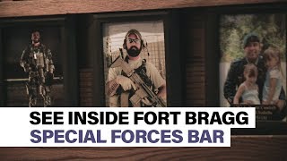 See Inside Fort Braggs Special Forces Bar Charlie Mikes [upl. by Merle210]