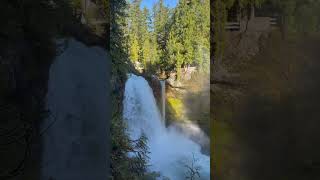 The beautiful sahalie falls in central Oregon [upl. by Addy]