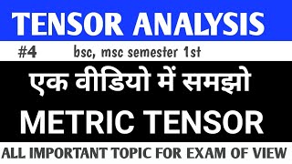 Metric tensor Conjugate metric tensor msc mathstrick msc2023 mgsubikaner tensor net mgsu [upl. by Bass296]