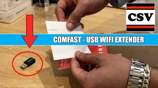 COMFAST  1300Mbps Dual Band Wireless USB Adapter amp WiFi Extender  Package Opening [upl. by Rehpoitsirhc]