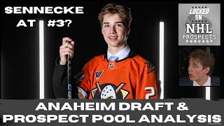 ANAHEIM DUCKS 2024 DRAFT amp PROSPECT POOL BREAKDOWN  Scouts Analysis [upl. by Sudoeht611]