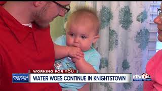 Water woes continue in Knightstown brown water still running a month after town promises repairs [upl. by Yelyk]