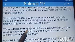 Salmos 19 yutsilal yatel Dios en Tzeltal [upl. by Stutzman]