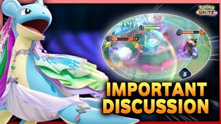 I REALLY NEED TO TALK ABOUT THIS  Lapras Pokémon Unite Gameplay  Hindi [upl. by Havstad]