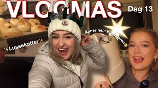 LUCIA dagen🕯️vlogmas dag 13🤍 [upl. by Trula]