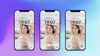 Cài nhiều Ảnh cùng lúc làm hình nền màn hình khoá trên điện thoại iPhone IOS 16 [upl. by Lorenz141]