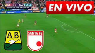 🔴 ATLÉTICO BUCARAMANGA VS SANTA FÉ  PARTIDO EN VIVO HOY  FINAL IDA  LIGA BETPLAY 2024 [upl. by Akerdnahs]