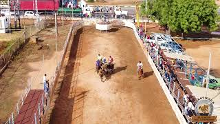 Toros coleados con GoPro y Dron full adrenalina Encerrona Agapica Zulia salida 1 turno 1 [upl. by Yuma]