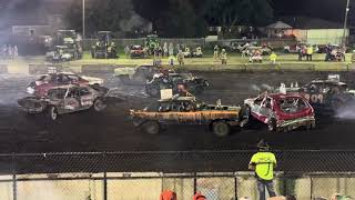 61524 Sangamon County Fair Demo Derby Bone Stock Fullsize [upl. by Zola]