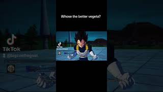 Z Vegeta vs Super  Vegeta Whose better dragonballz dragonball anime dragonballsparkingzero [upl. by Yzus]