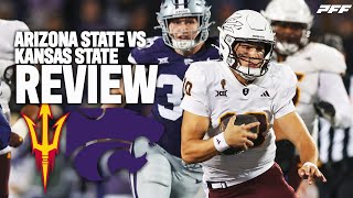 Arizona State vs Kansas State Review  PFF Grade Release Show [upl. by Aramat13]