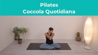 Pilates  Coccola Quotidiana  Esercizi di Pilates a casa [upl. by Lanos]