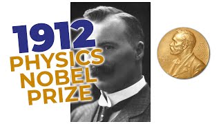 1912 Nobel Prize in Physics  Safe Storage of Volatile Gas [upl. by Emogene]