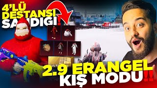 DEV 29 GÜNCELLEMESİ ERANGEL KIŞ MODU GELDİ VİKENDİ 20 UĞURLU PUBG SANDIĞI PUBG Mobile [upl. by Gruchot]