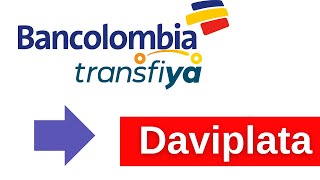 🟢 Enviar dinero de Bancolombia a Daviplata con transfiya [upl. by Etnoek66]