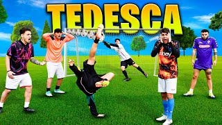 ⚽️ TEDESCA CHALLENGE ASSURDA vs TIFOSI NAPOLETANI 🔥 [upl. by Atirehs877]