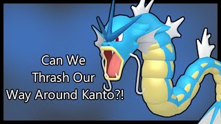 How Fast Can I Beat Pokemon Fire Red With Only a Gyarados [upl. by Gnilyarg]