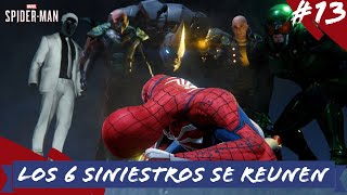 Los 6 siniestros se reúnen  13  Marvels SpiderMan Remastered [upl. by Maegan]