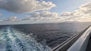 Carnival Glory Leaving Las Palmas  April 23 2024 carnivalglory [upl. by Eendys]