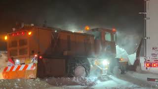 Donner Summit blizzard conditions [upl. by Iatnohs]