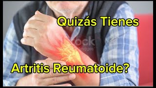 ¿Qué es la Artritis Reumatoide Explicación Rápida y Sencillaquot [upl. by Aimal102]