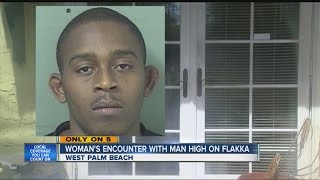 Womans encounter with man on flakka [upl. by Nonrev]