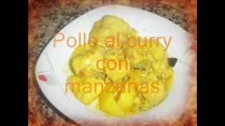 Pollo al curry con manzanas [upl. by Adamina]