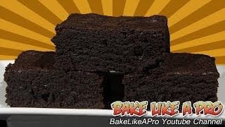 Dark And Delicious Brownies Recipe [upl. by Costello118]