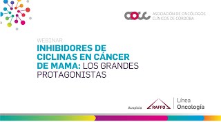 Jornada quotInhibidores de ciclinas en cáncer de mamaquot [upl. by Cerellia]