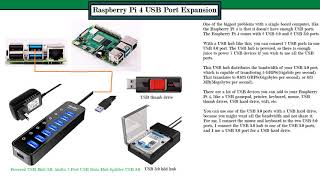 Raspberry Pi 4 USB Port Expansion [upl. by Roswell855]