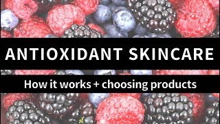 How Antioxidant Skincare Works and How to Choose Products  Lab Muffin Beauty Science [upl. by Edeline843]