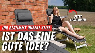 EURE Stimme zählt⚠️ Helft uns bei der Reiseplanung 🚐 homegeparkt [upl. by Nylhsa]