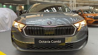 New SKODA OCTAVIA FACELIFT 2024  MATRIX LED lights dynamic indicators amp AMBIENT LIGHTING [upl. by Atineb]