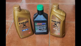 Amsoil 0W20 vs Eneos XPrime 0W20 vs Eneos XPrime 5W30 [upl. by Hamaso]