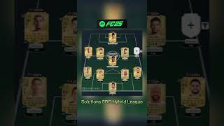 Solutions SBC Hybrid League ✨ fc25 career ultimateteam eafc25 [upl. by Ydnec97]