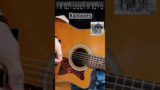 Blitzkrieg Bop Ramones guitar shorts cover [upl. by Riley]