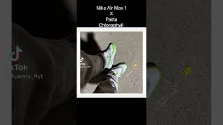 Nike Air Max 1 X pattanl Chlorophyll 20th Anniversary airmax1xpatta nikeairmax1pattachlorophyll [upl. by Merras]