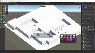 ProBuilder Greyboxing an Interior FPS Level [upl. by Alletsirhc]